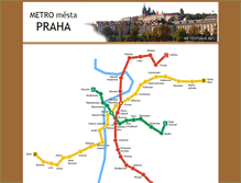 Tablet Screenshot of metropraha.info